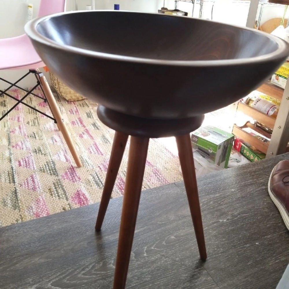 MCM Wood Plant Stand